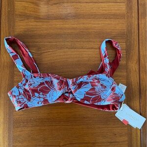 L*SPACE Nikita Floral Bikini Top - Going Tropical